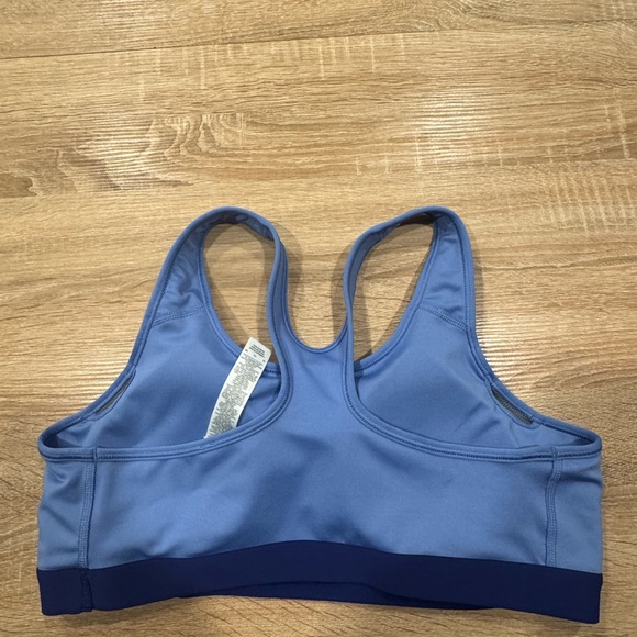 Nike Pro Women's Light Blue Sports Bra - Picture 3 of 4